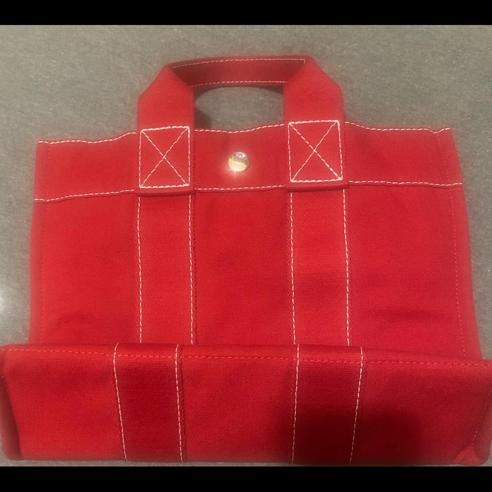 Hermès Mini Tote Bag Mad In Paris.. This tote bag is great